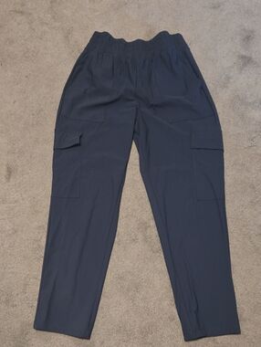 Women's Old Navy Elastic Waist Cargo Pants - Navy